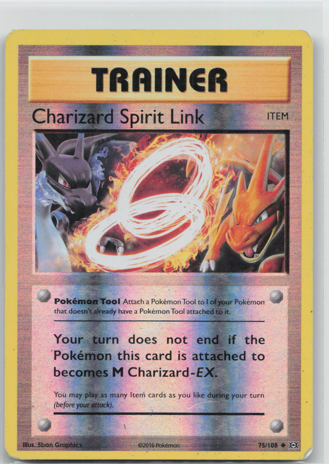 Charizard Spirit Link - Evolutions 75/108