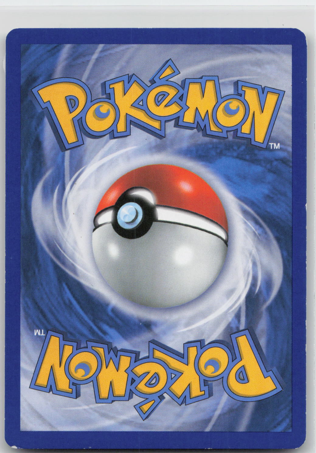 Back of card