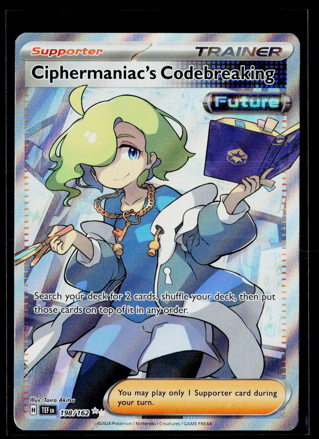 Ciphermaniac's Codebreaking - Temporal Forces 198/162 (NM)