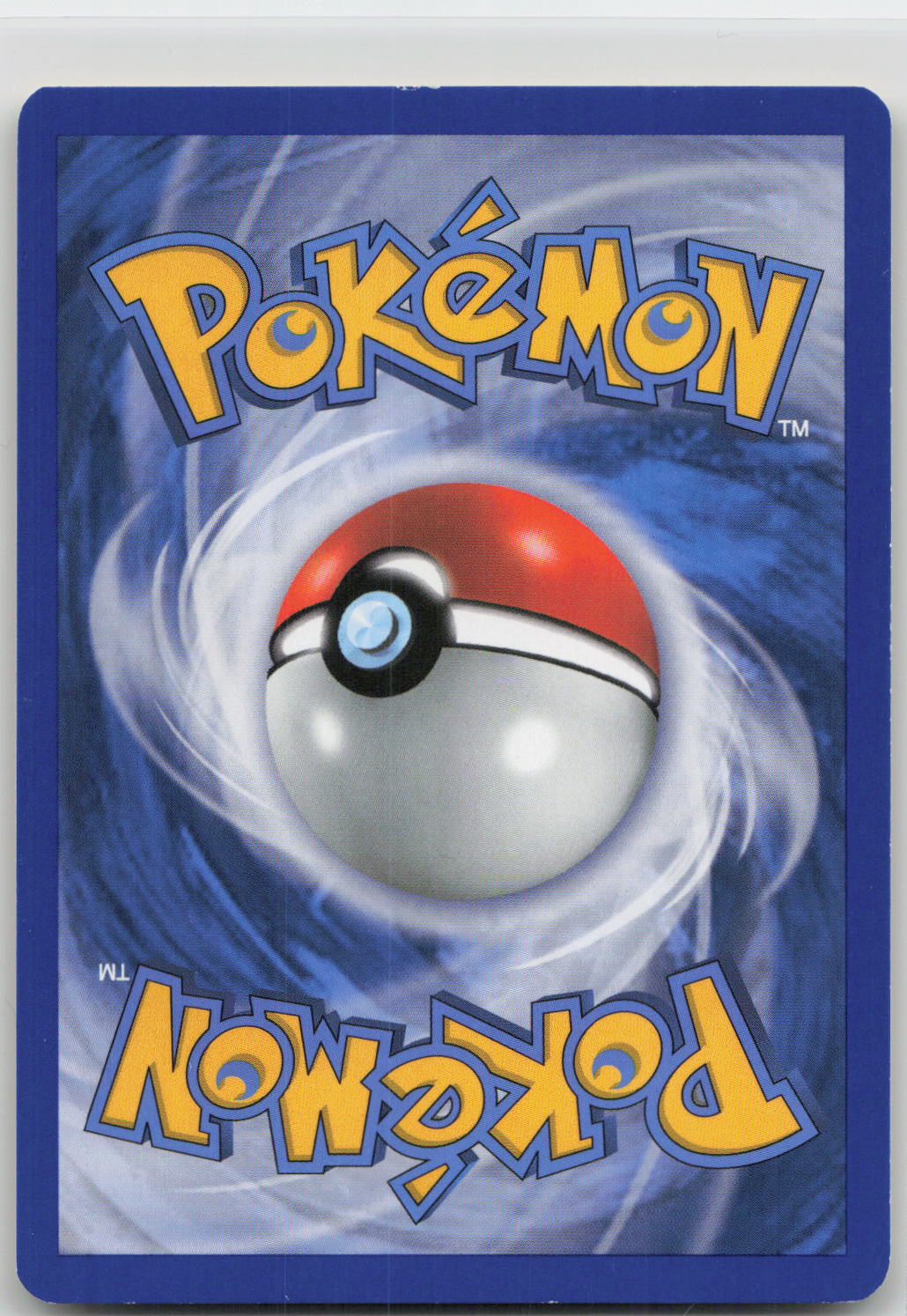 Back of card