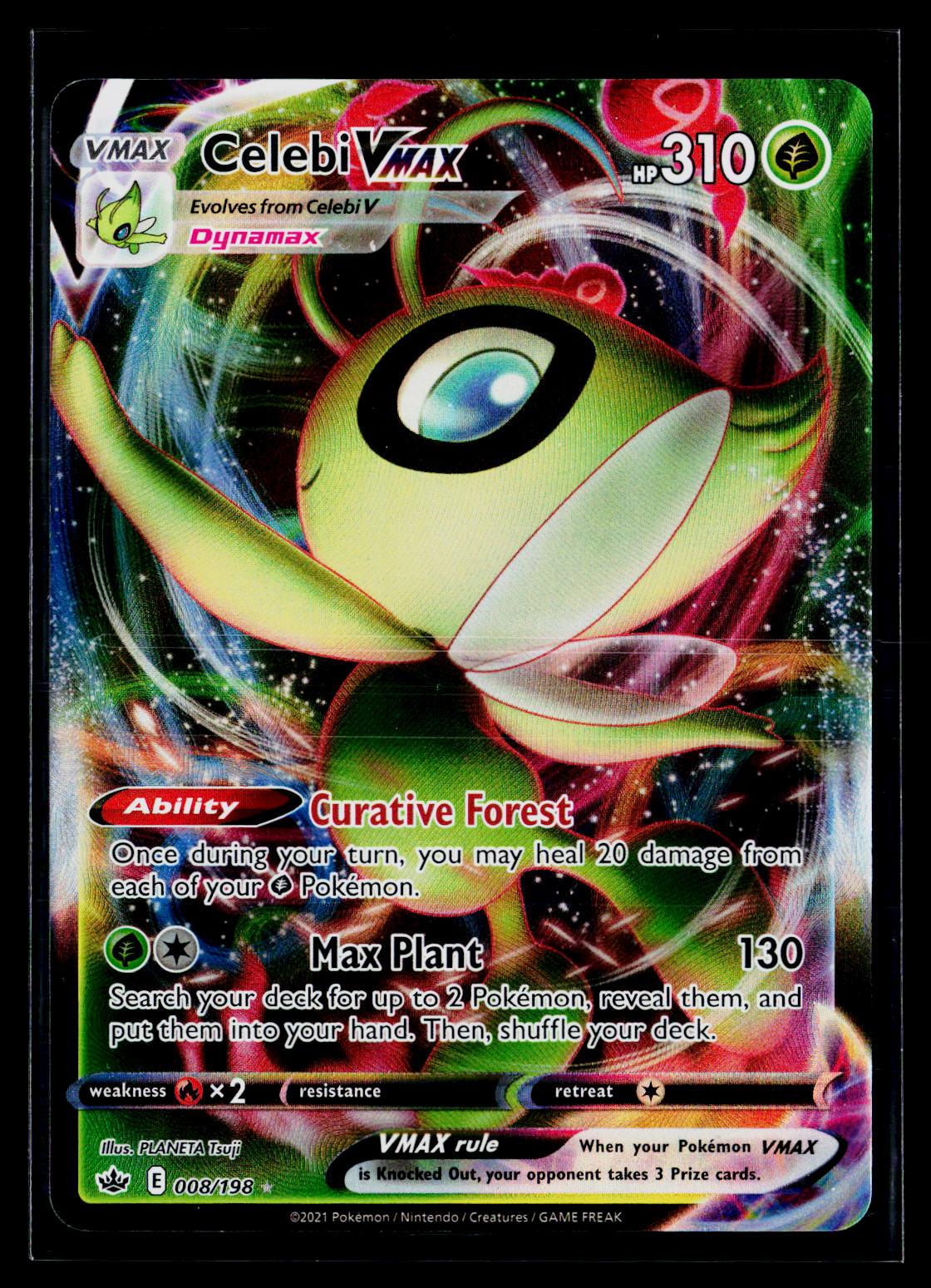 Celebi VMAX - Chilling Reign 008/198 (NM)
