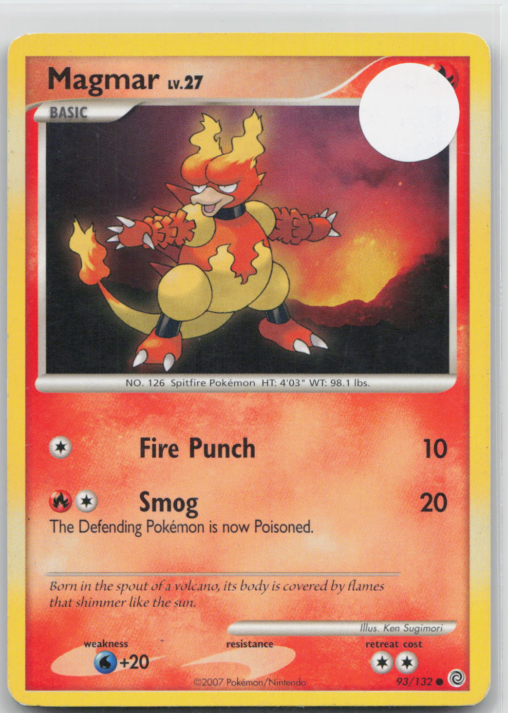 Magmar - Secret Wonders 93/132