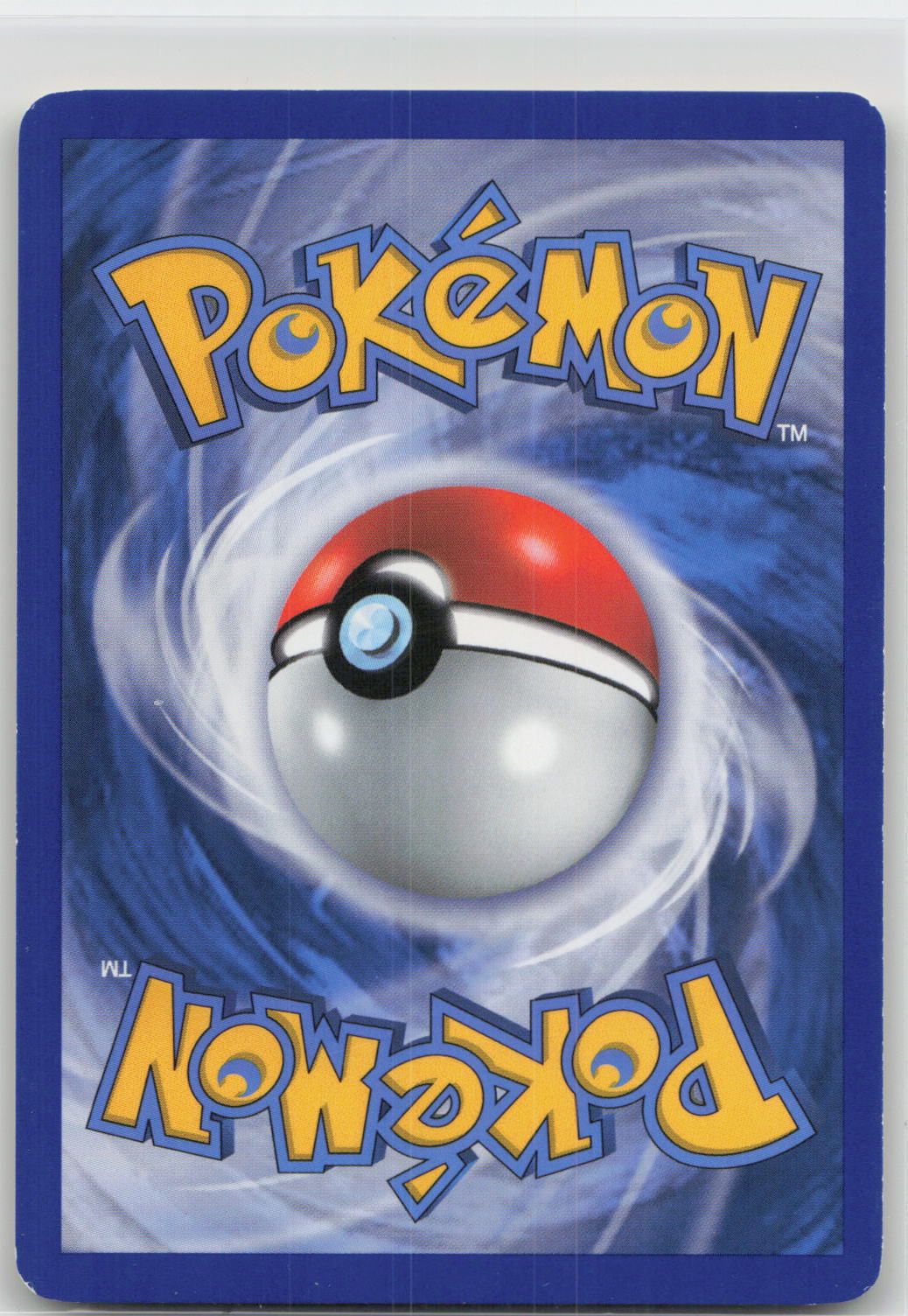 Back of card