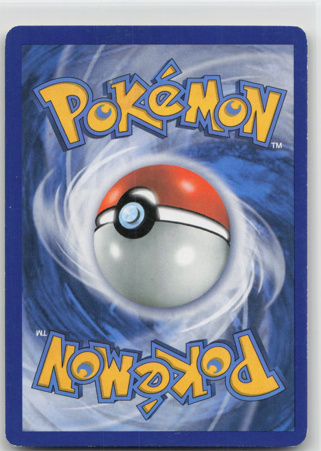 Back of card