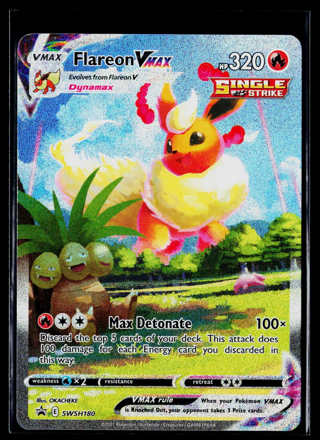 Flareon VMAX - Sword & Shield Promo SWSH180 (NM)