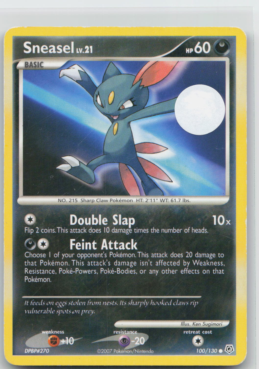 Sneasel - Diamond & Pearl 100/130