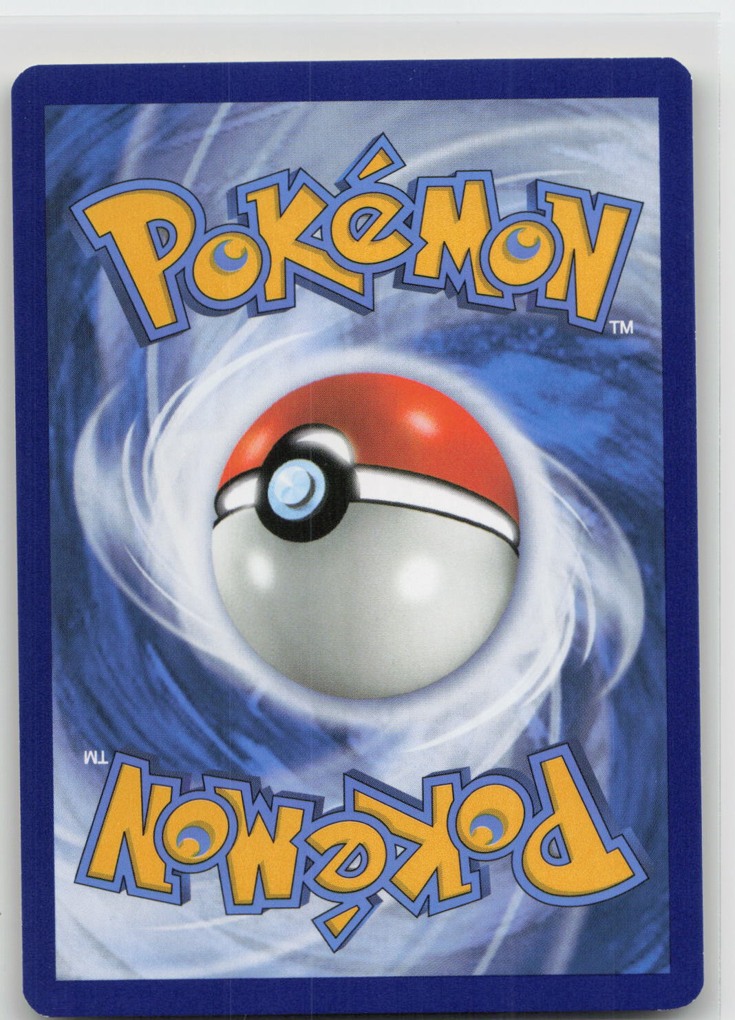 Back of card