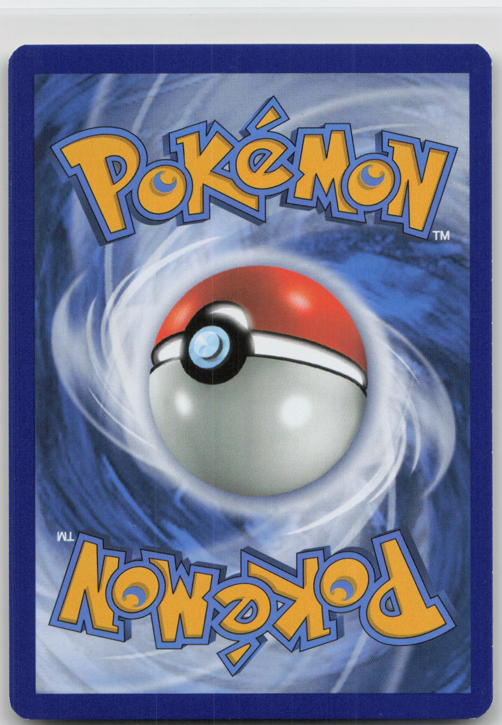 Back of card