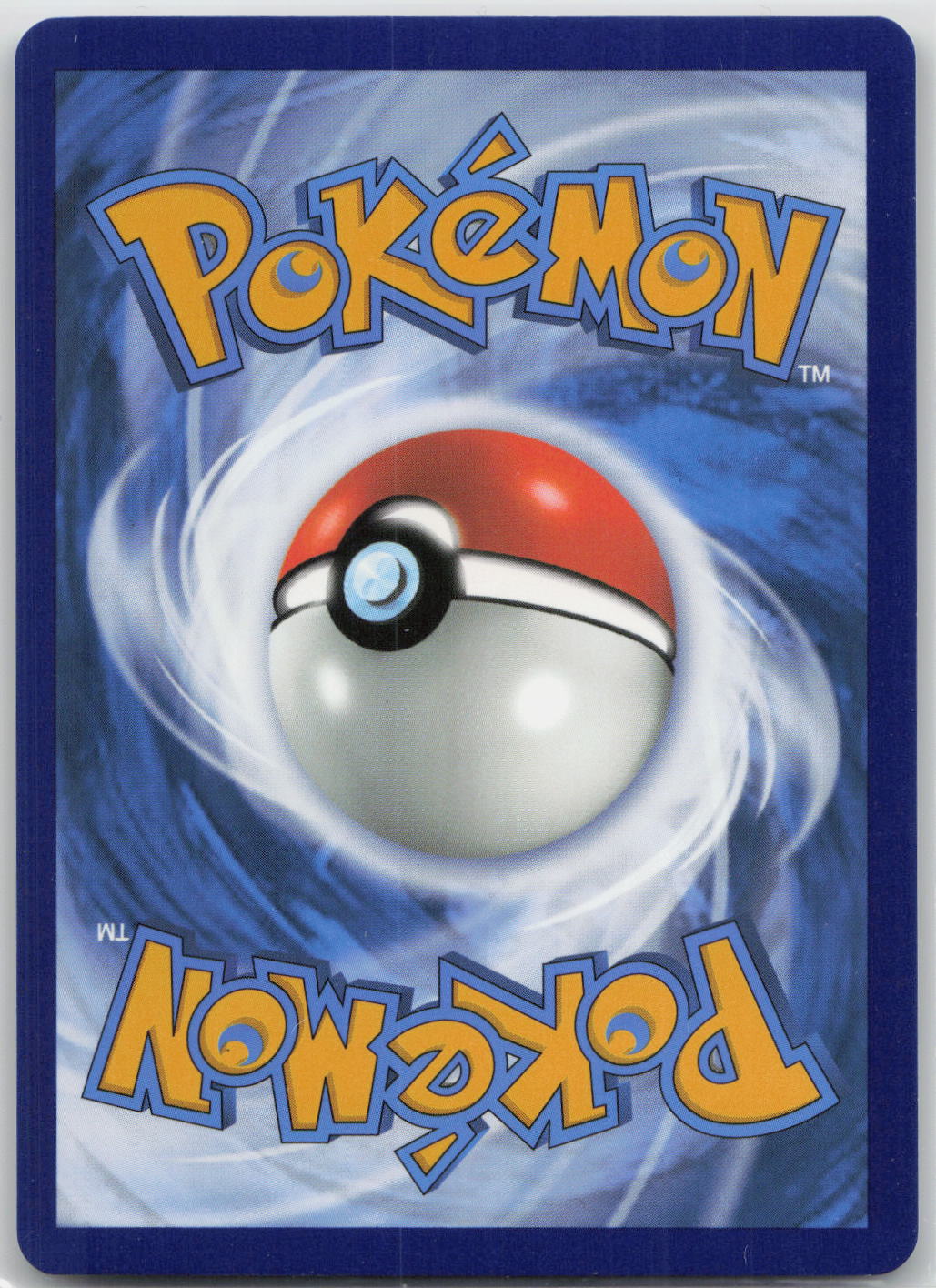 Back of card