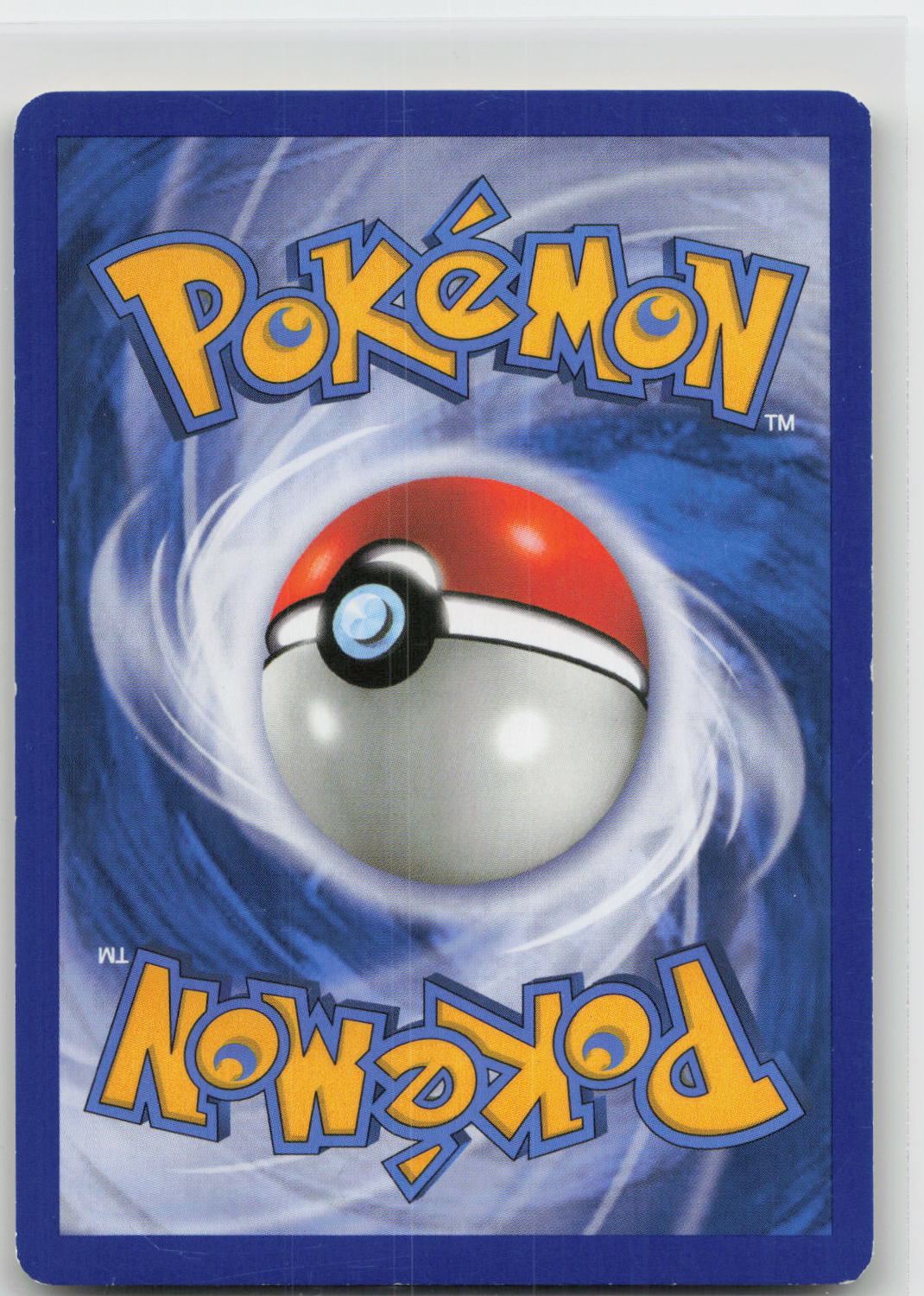 Back of card