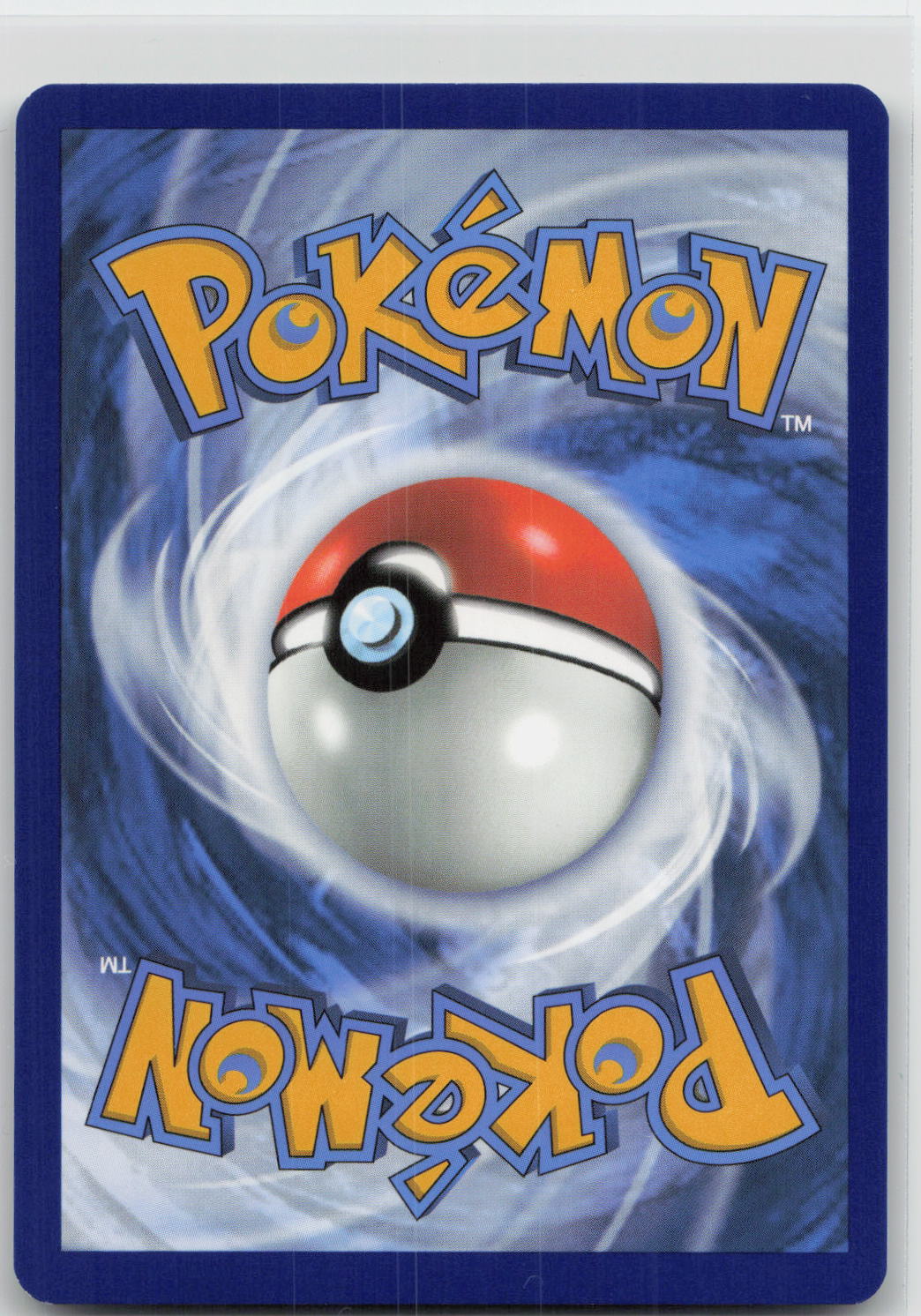 Back of card