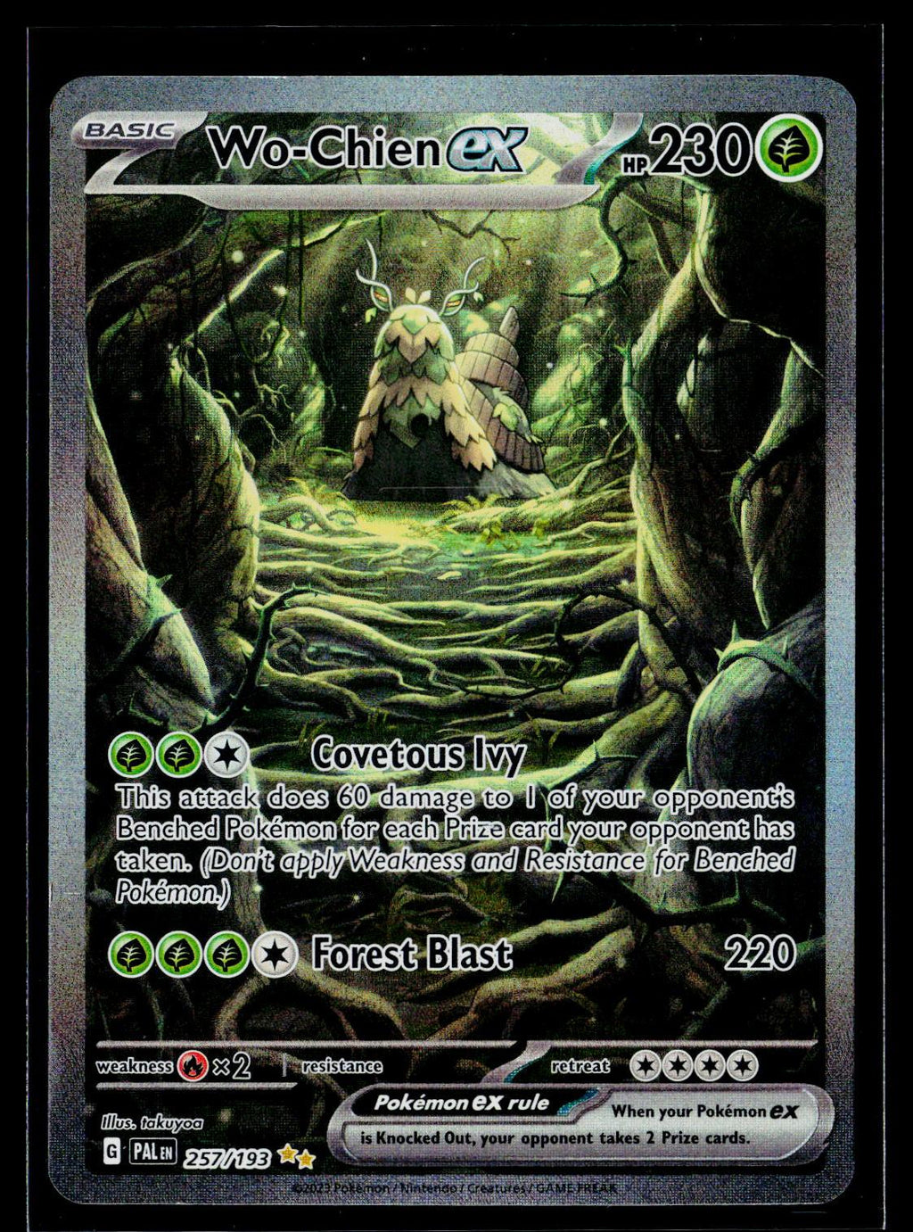 Wo-Chien ex - Paldea Evolved 257/193 (NM)