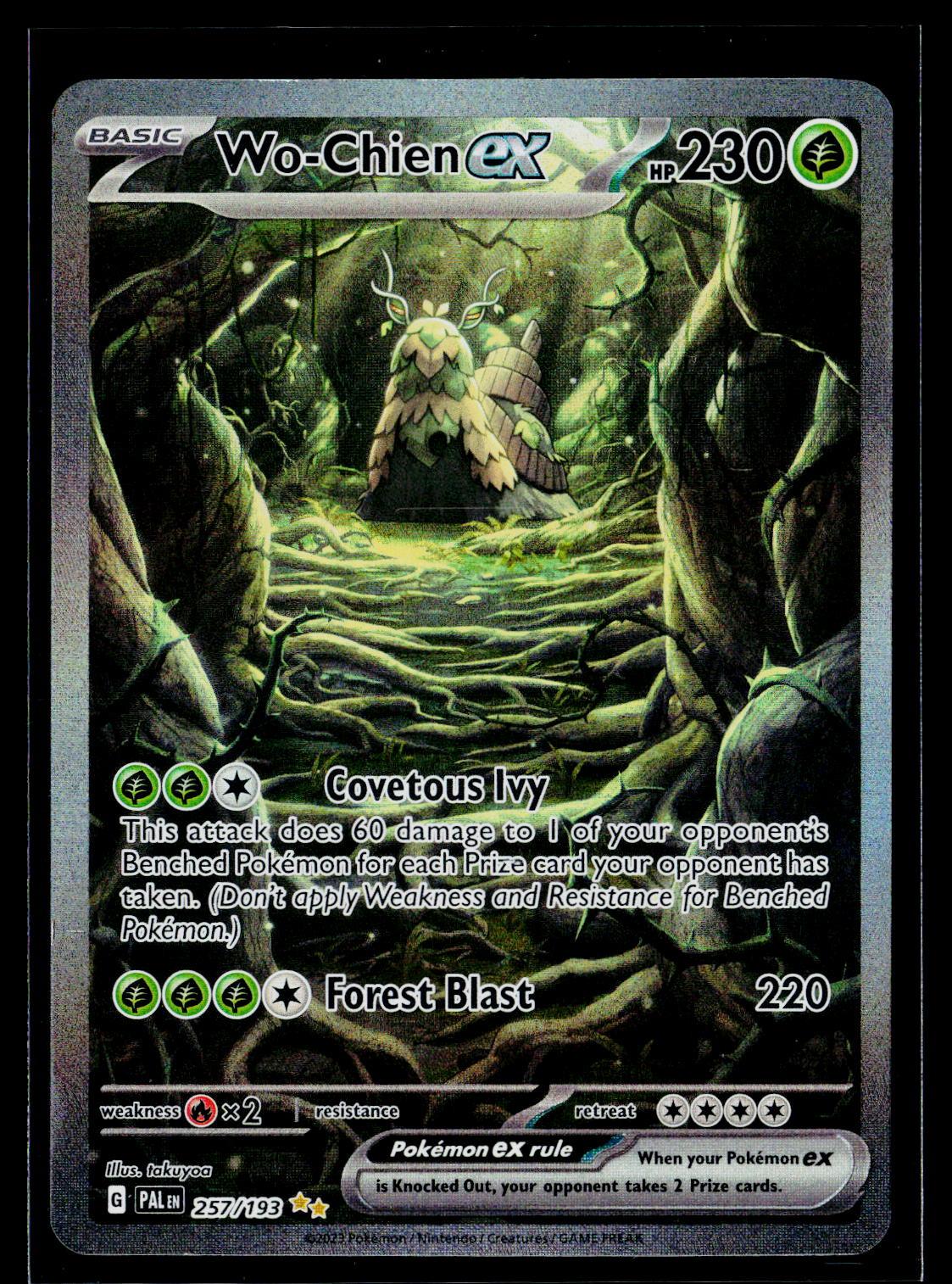 Wo-Chien ex - Paldea Evolved 257/193 (NM)
