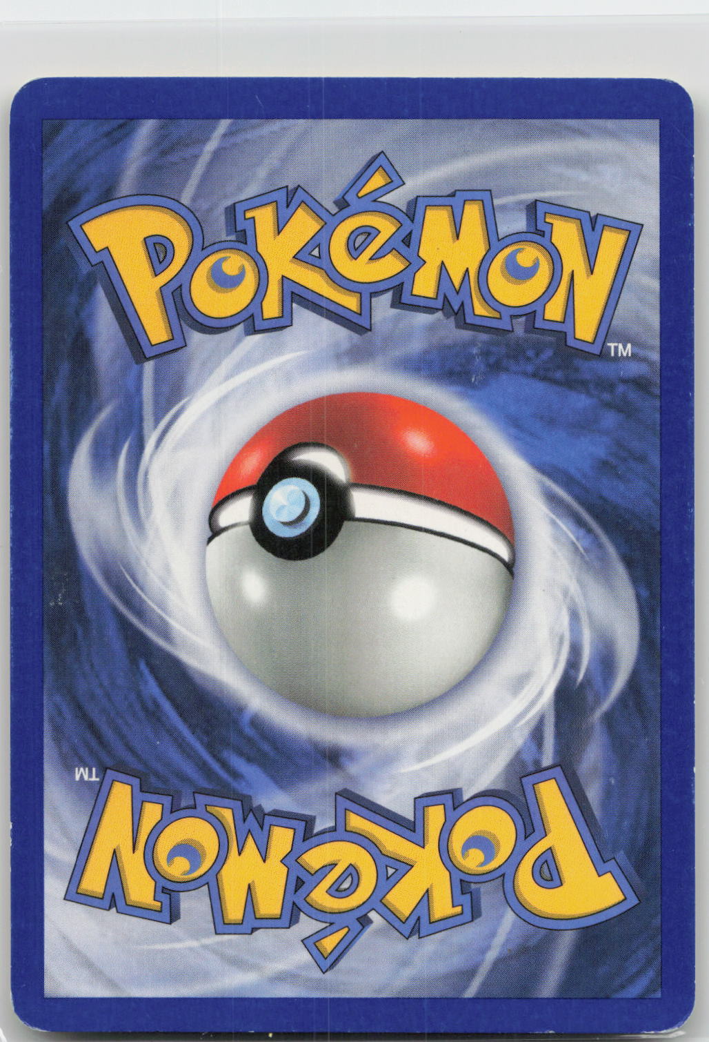 Back of card