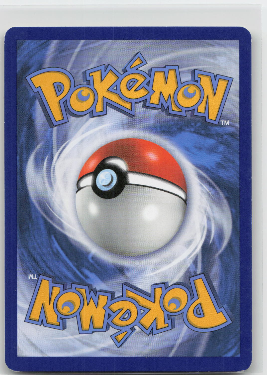 Back of card