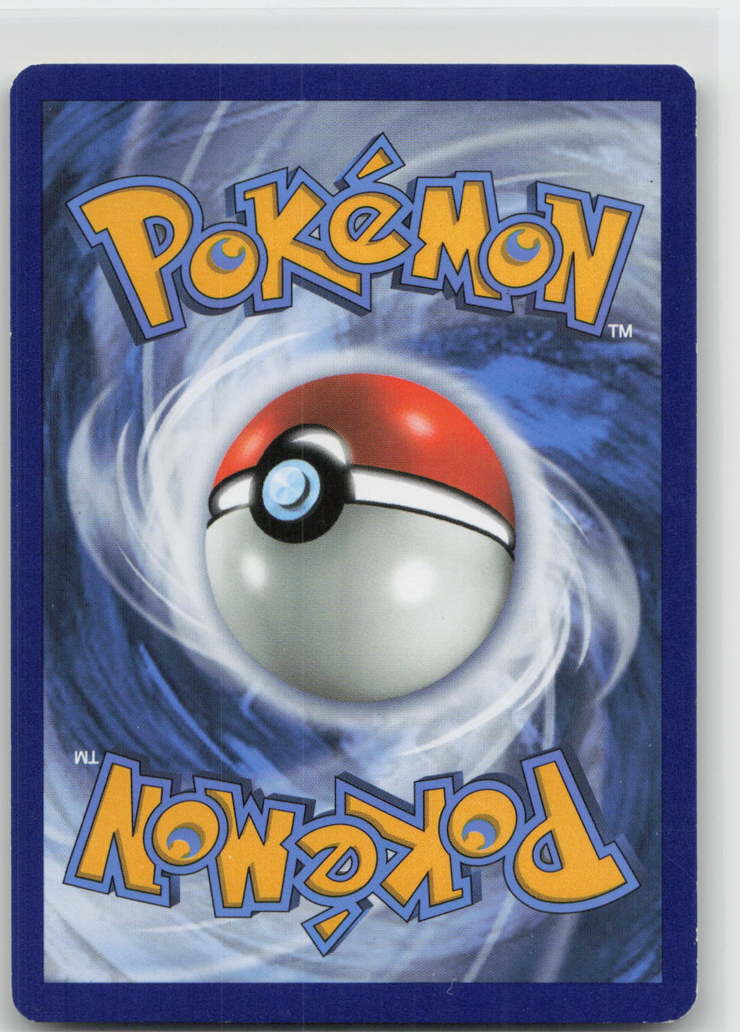 Back of card