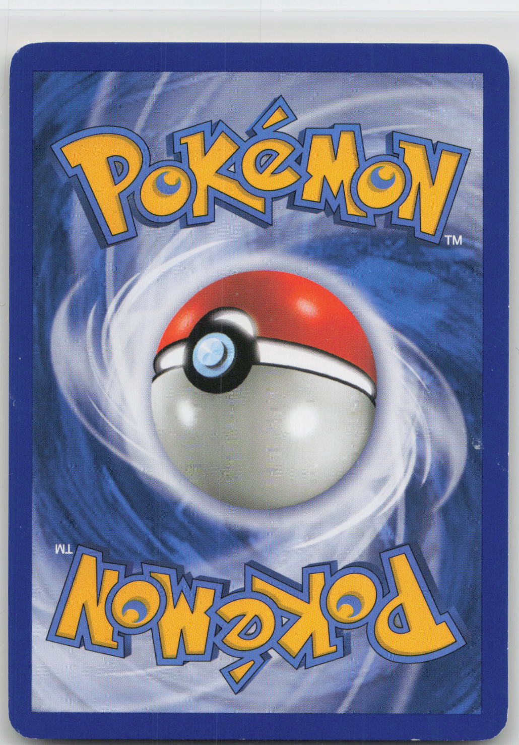 Back of card