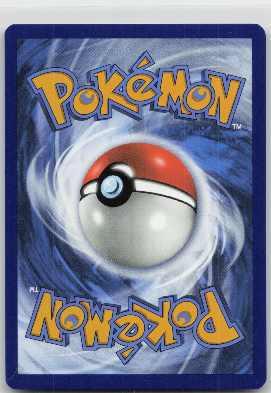 Back of card