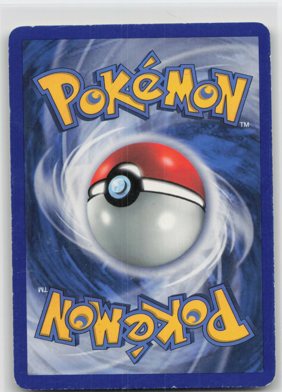 Back of card