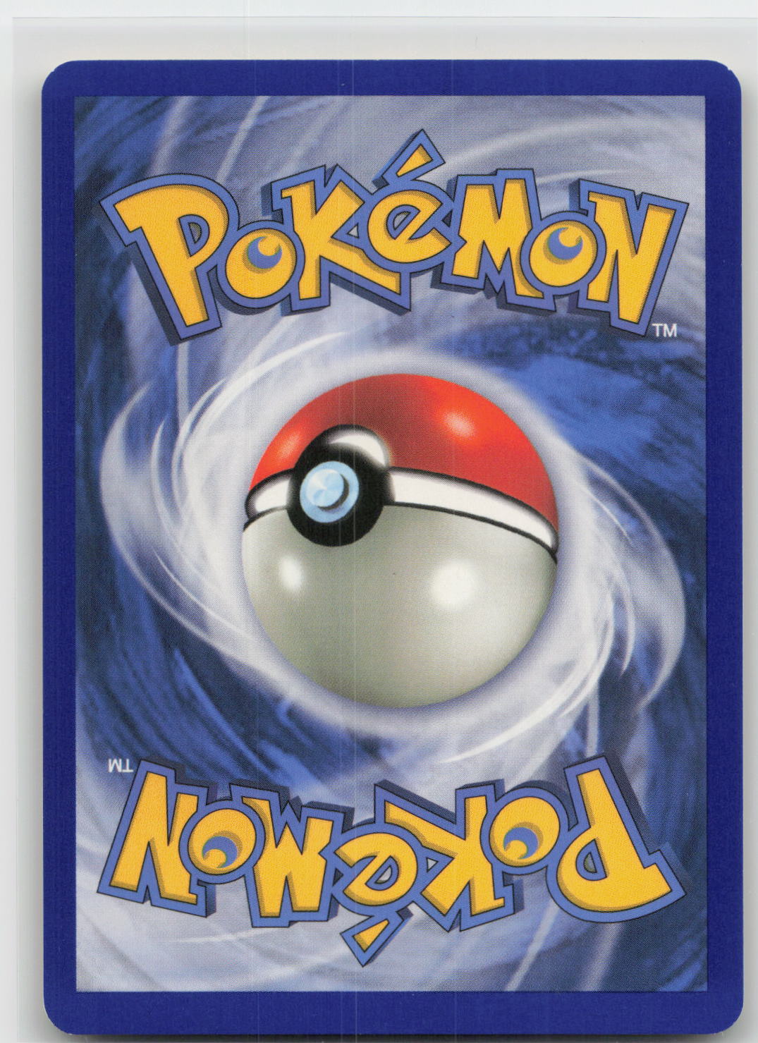 Back of card