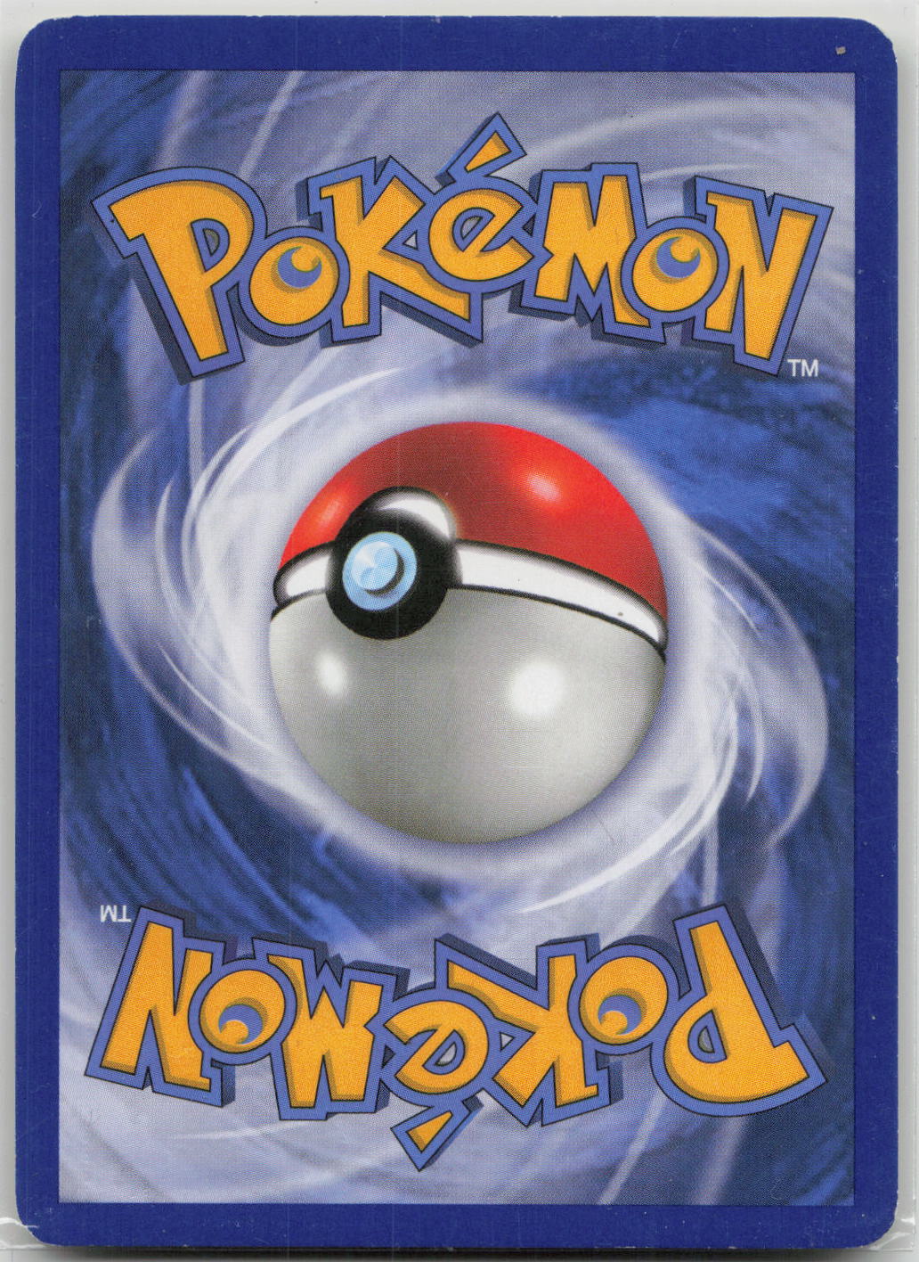 Back of card