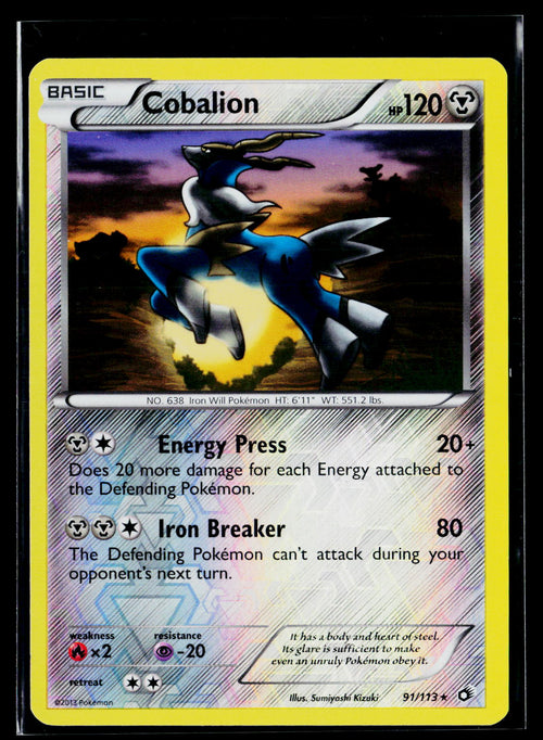 Cobalion - Legendary Treasures 91/113 (NM)