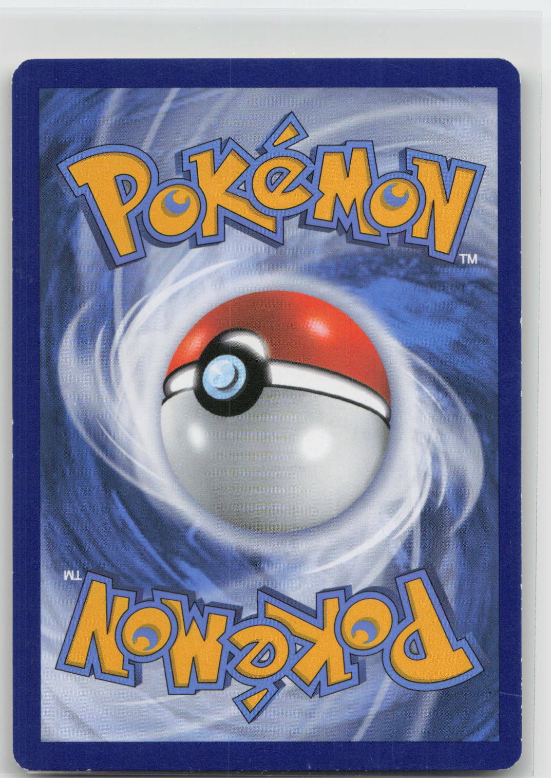 Back of card