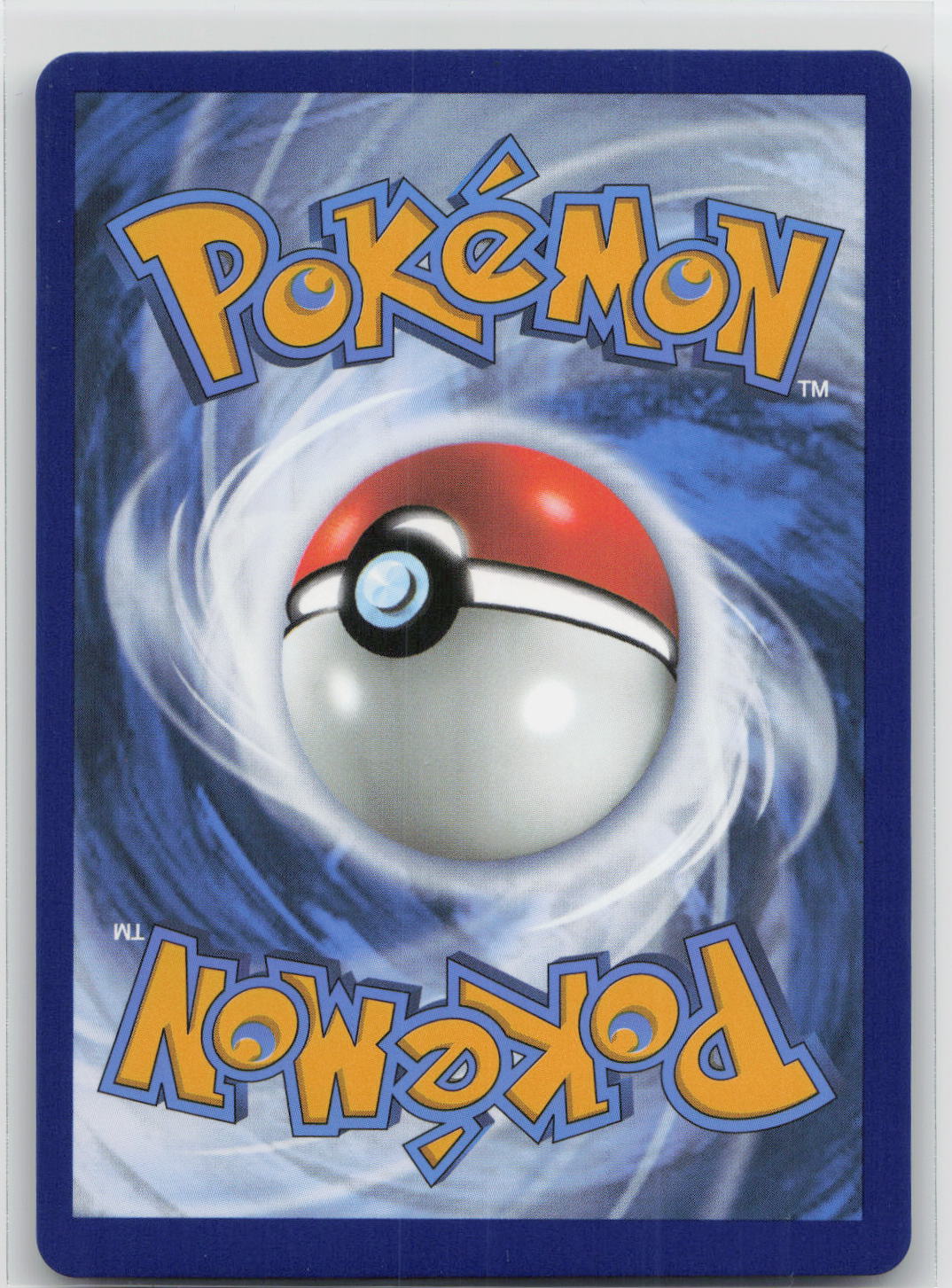 Back of card