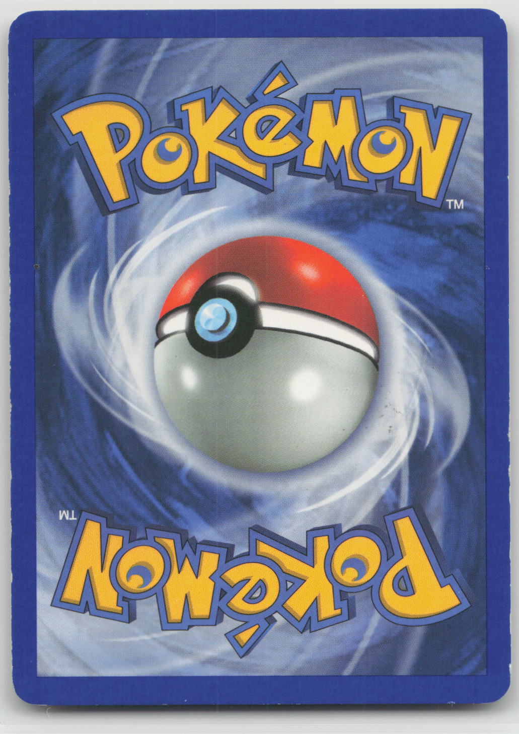Back of card