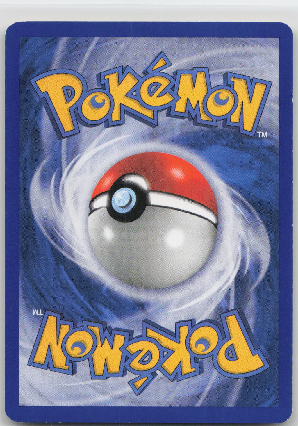 Back of card
