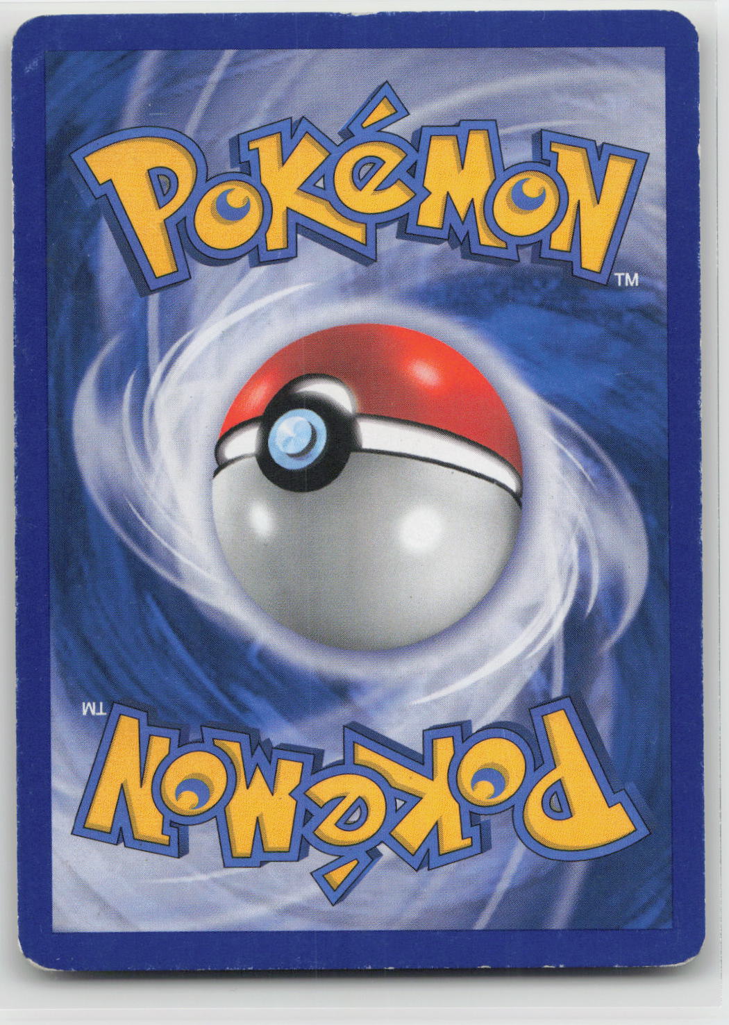 Back of card