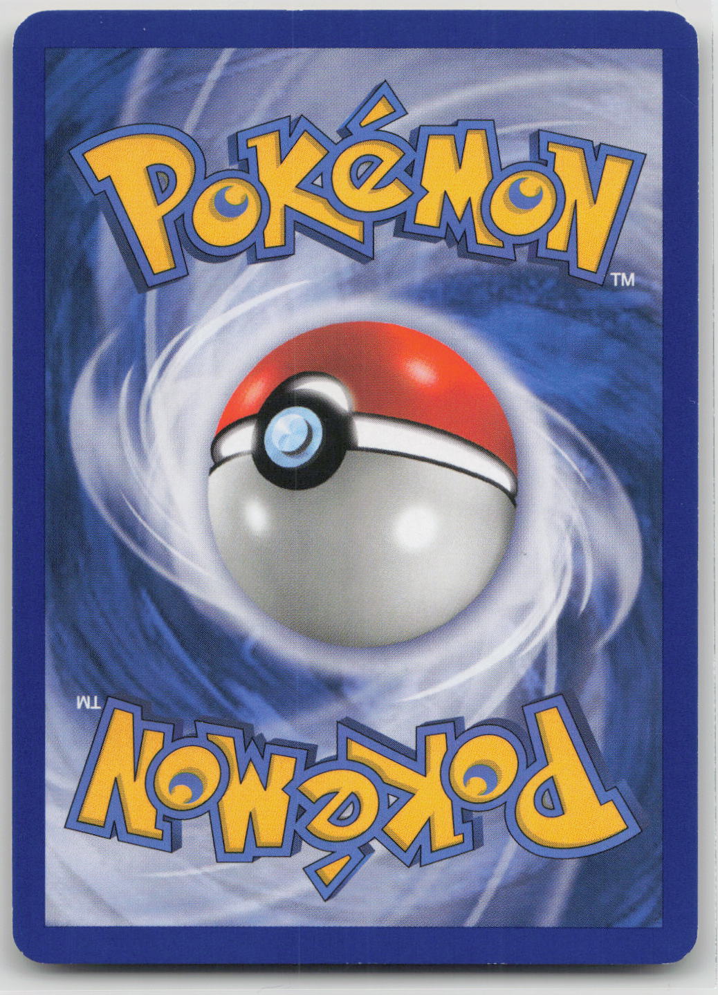 Back of card