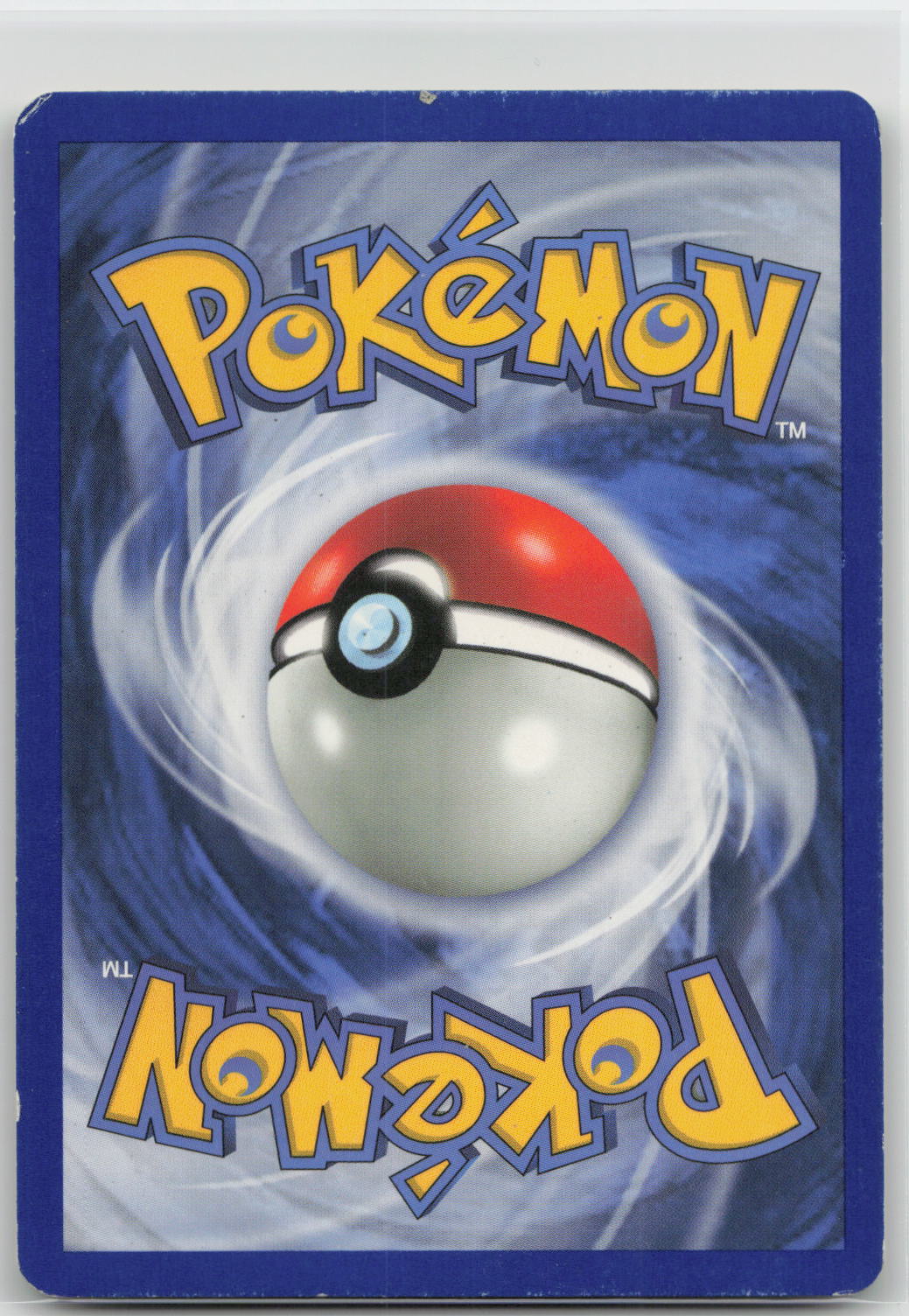 Back of card