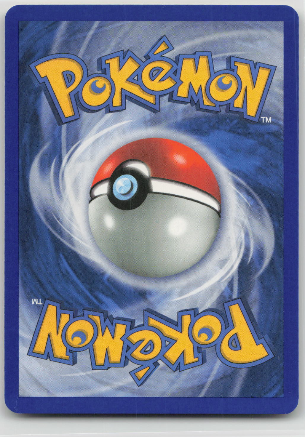 Back of card