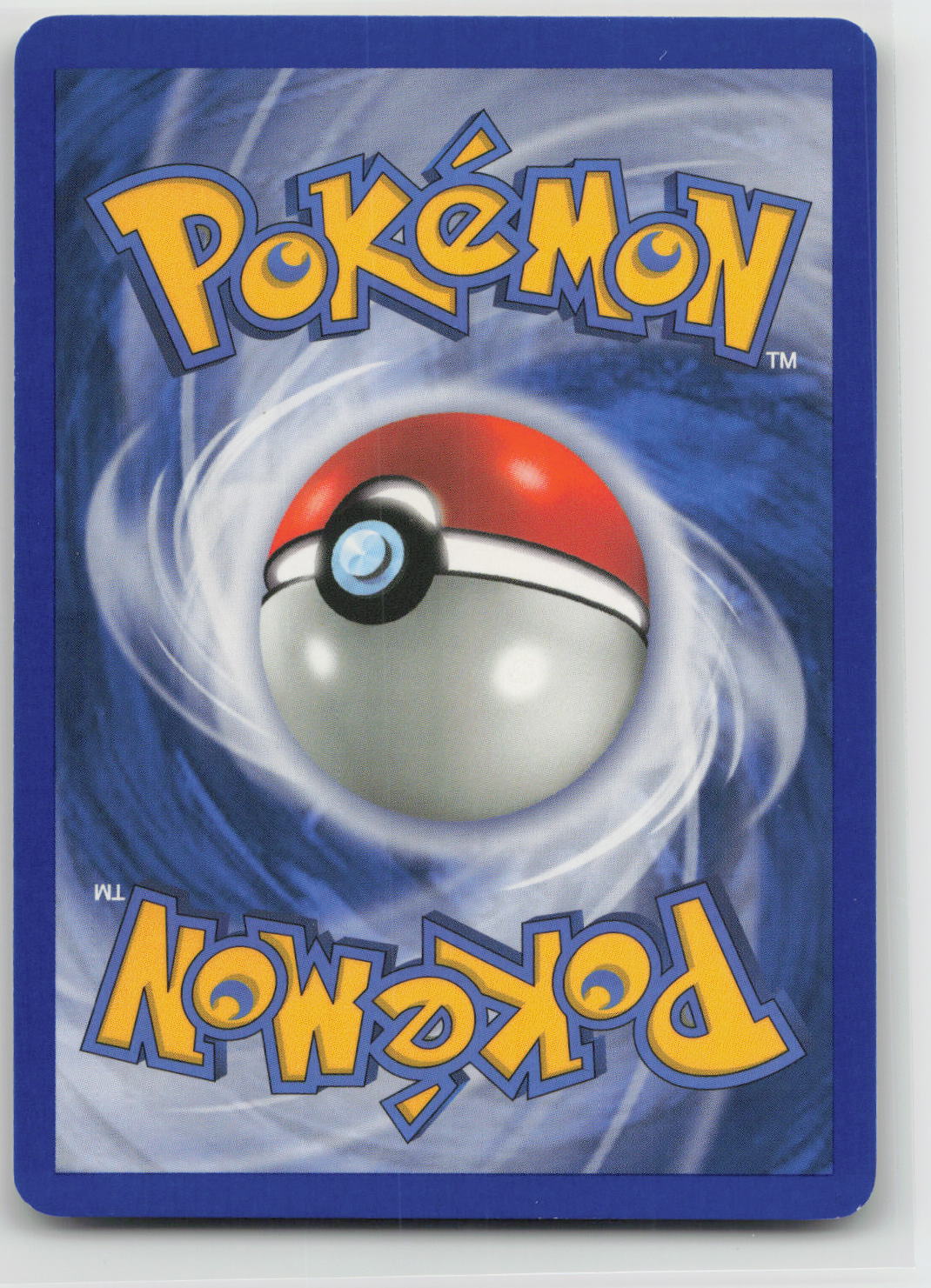 Back of card