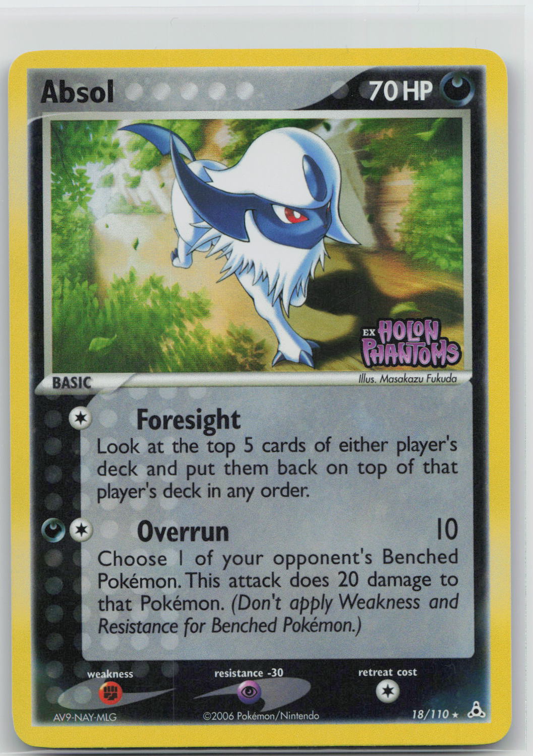 Absol - Holon Phantoms 18/110
