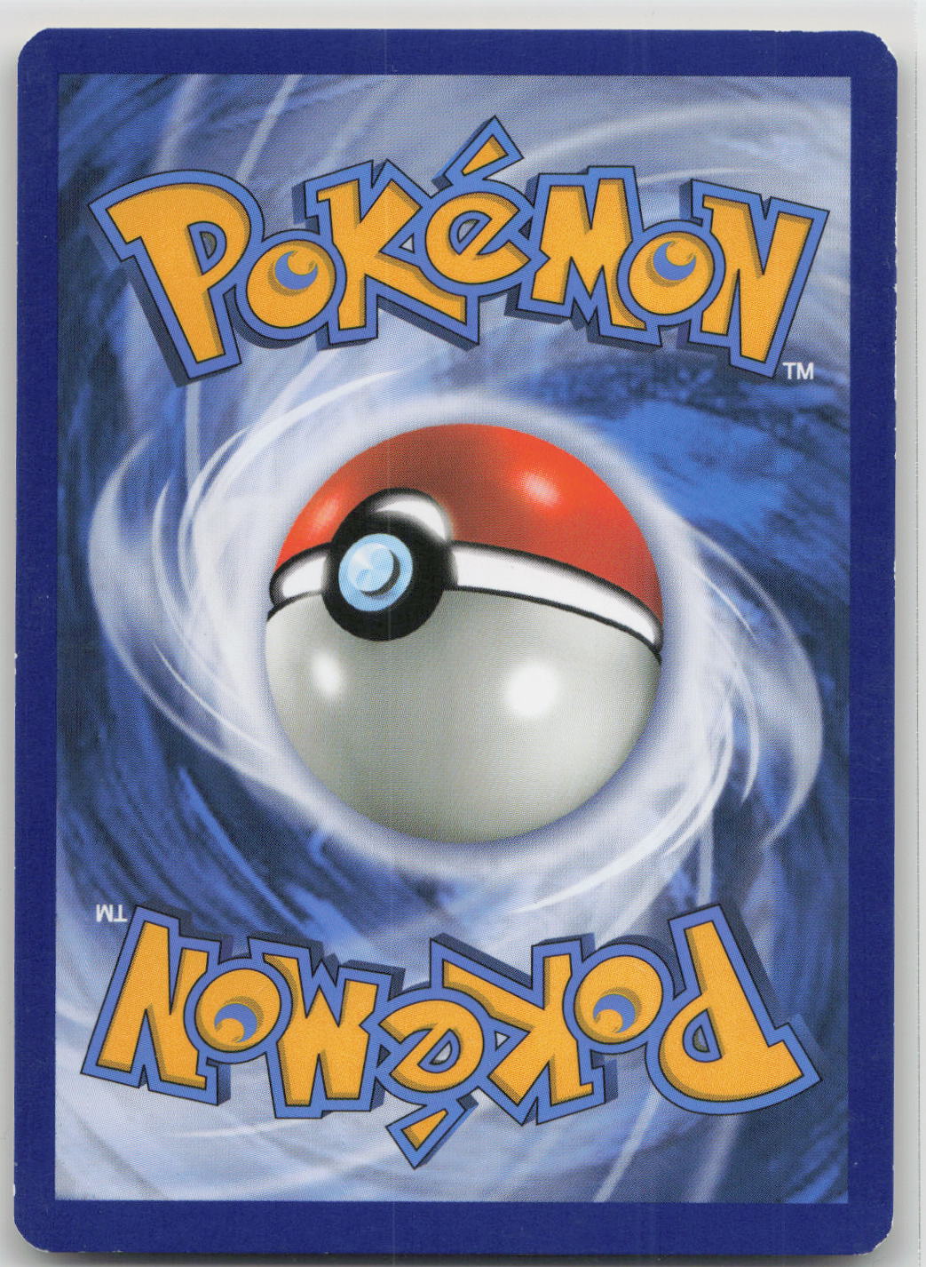 Back of card