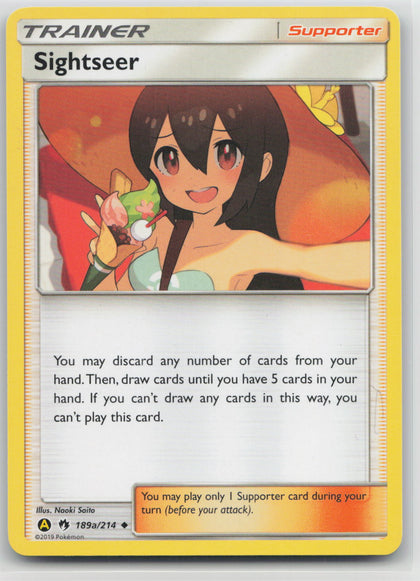 Sightseer - Lost Thunder 189a/214