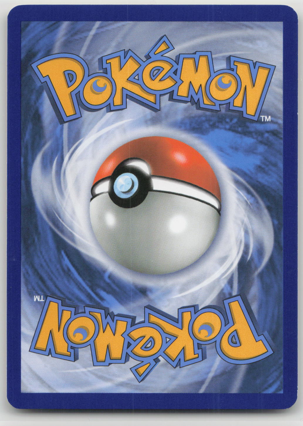 Back of card