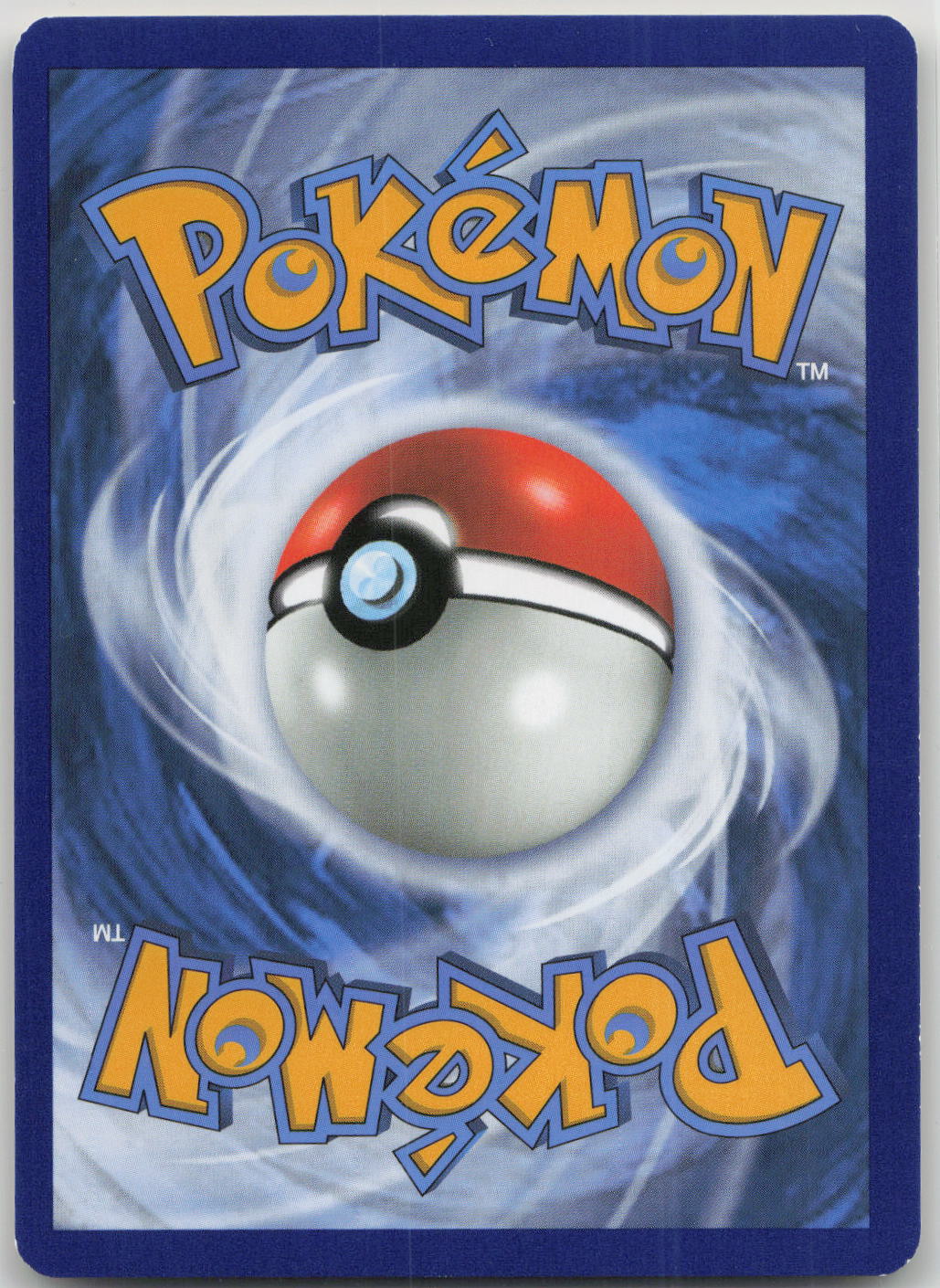 Back of card