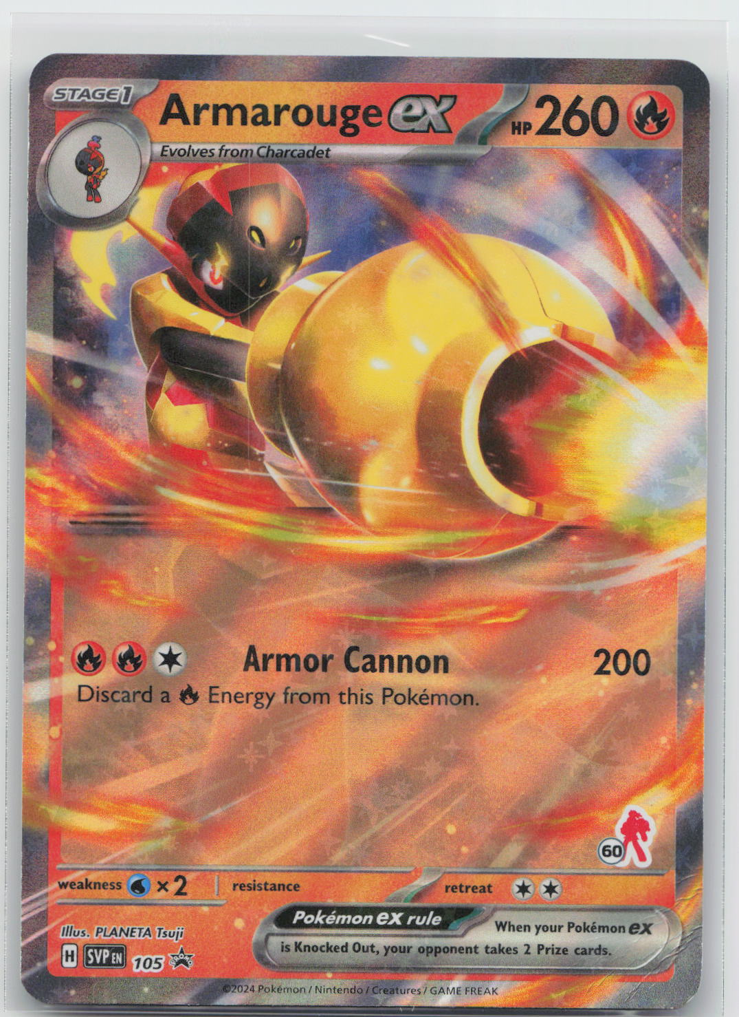 Armarouge ex - Scarlet & Violet Promo 105