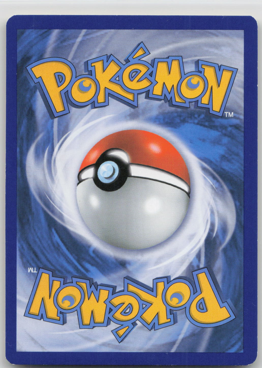 Back of card