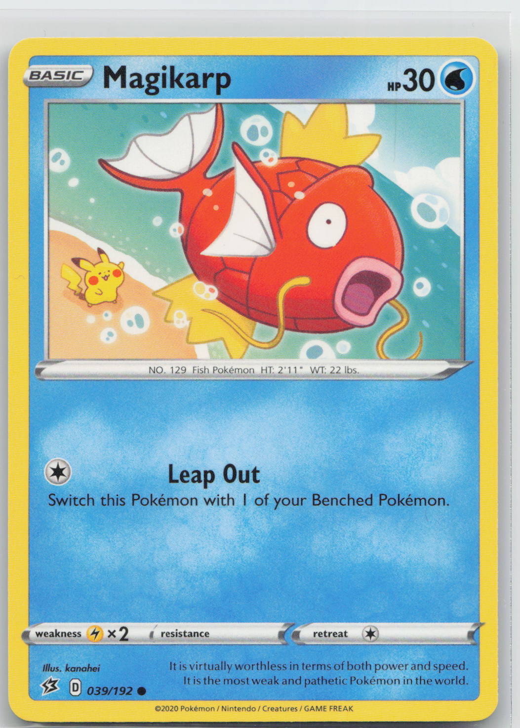 Magikarp - Rebel Clash 039/192