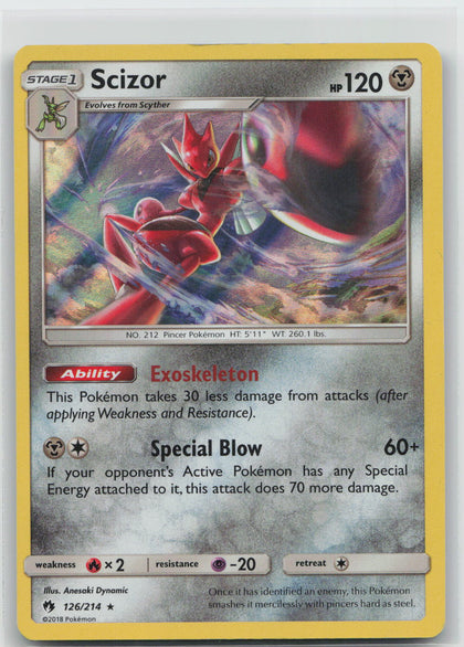 Scizor - Lost Thunder 126/214
