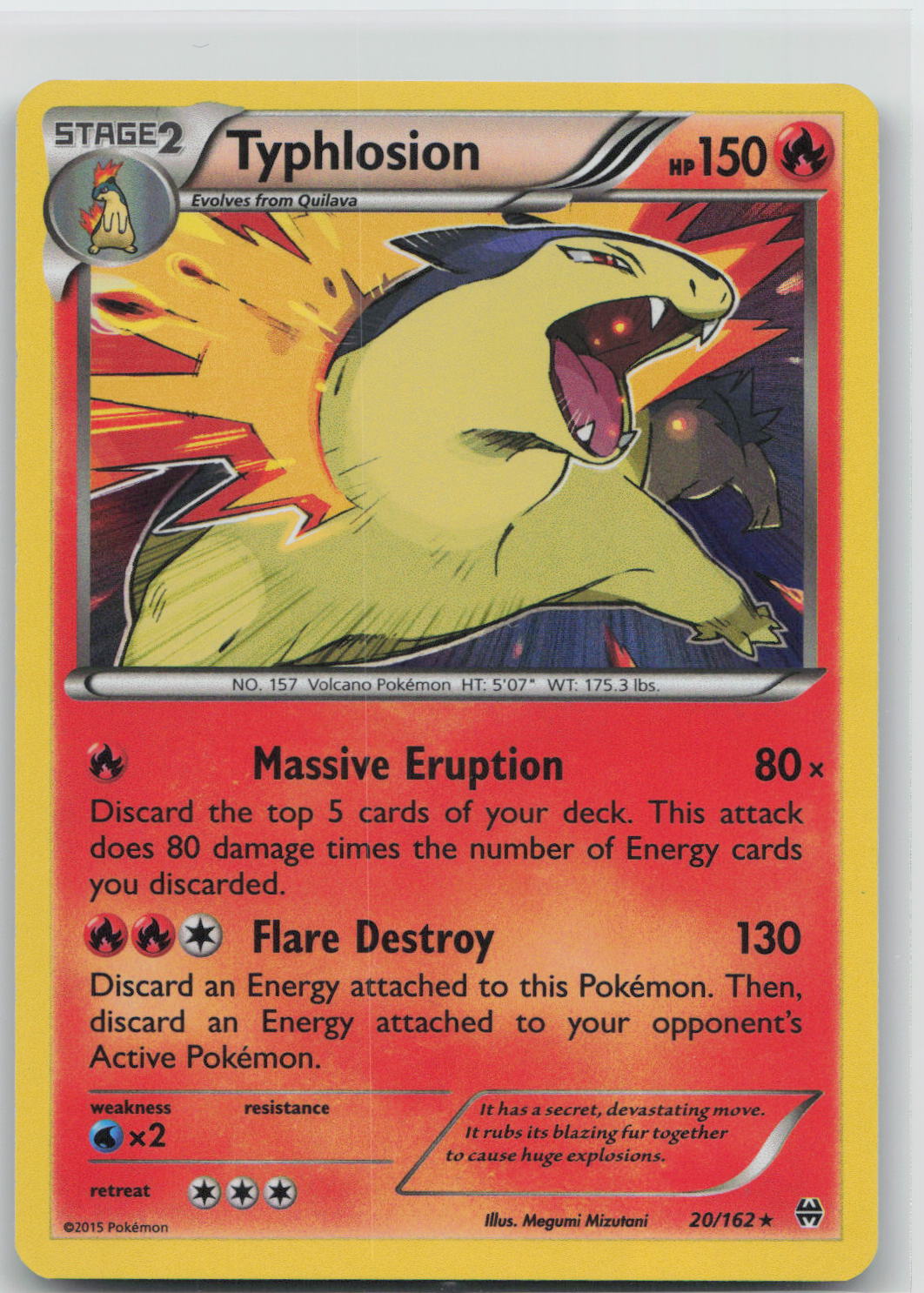 Typhlosion - BREAKthrough 20/162