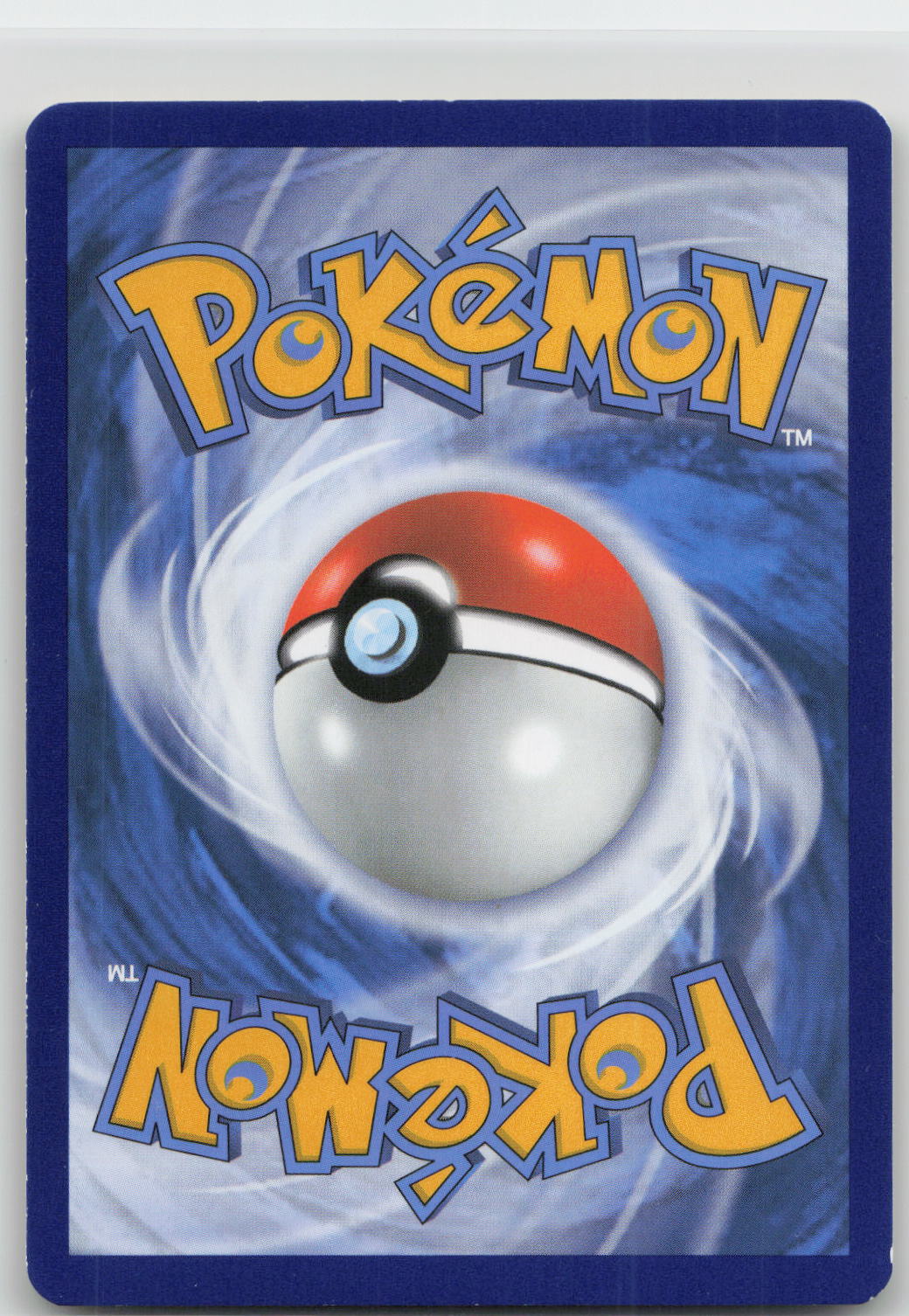 Back of card