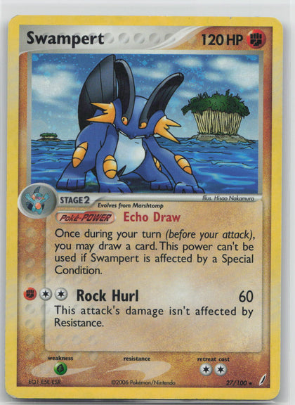 Swampert - Crystal Guardians 27/100