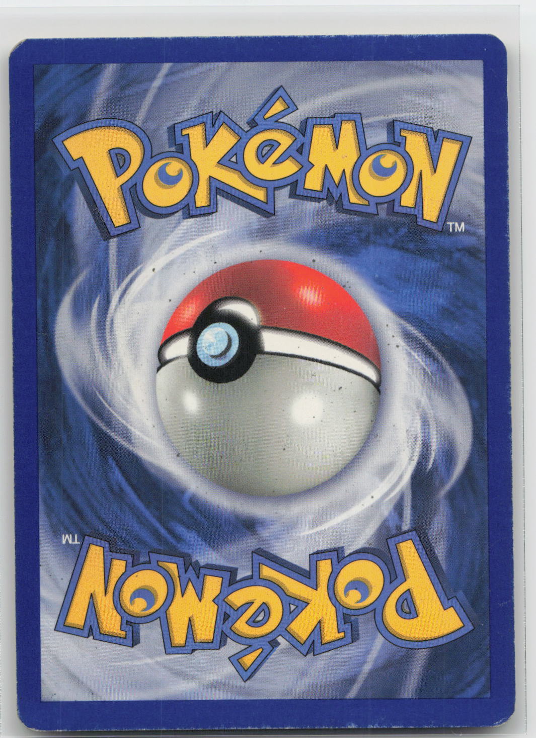 Back of card
