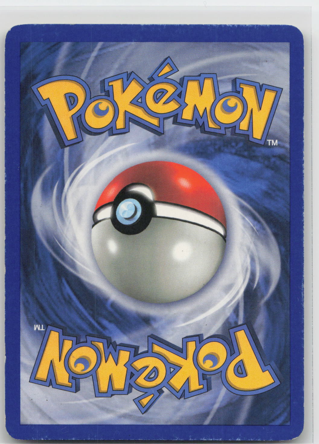 Back of card
