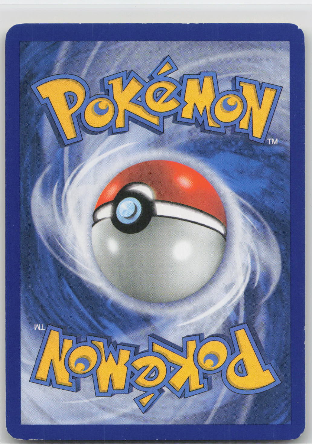 Back of card
